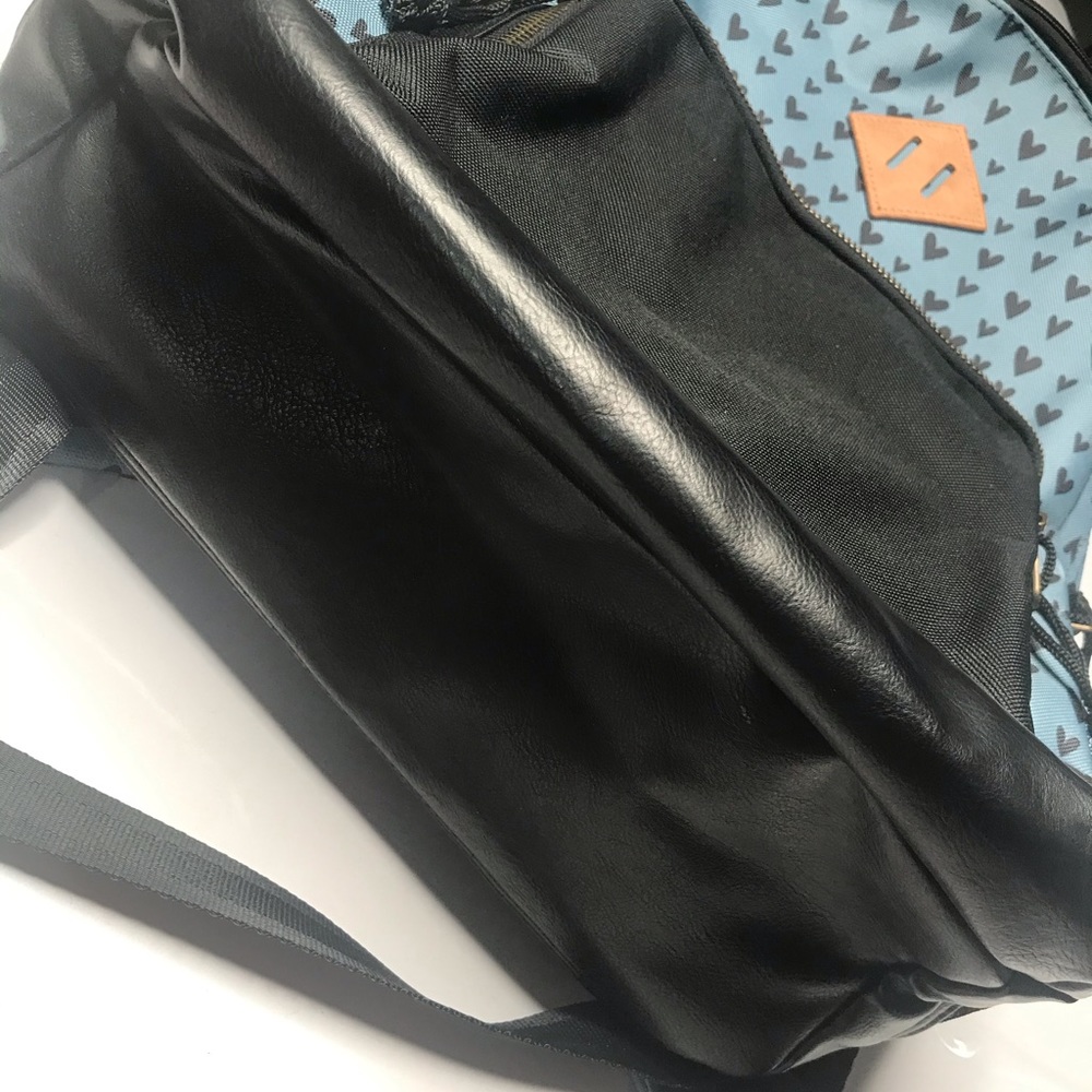 Mossimo Blue Heart Printed Backpack - Picture 7 of 7